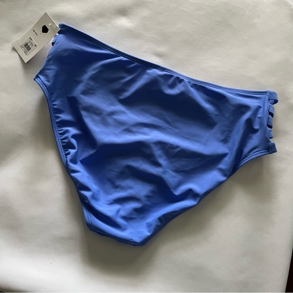 SO Strappy High Waist Caribbean Blue Bikini Bottoms Size Juniors’ XLarge NWT - Picture 14 of 16